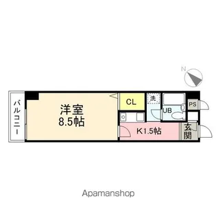 レジデンス【2階】の間取り